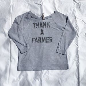 Thank a Farmer sweatshirt